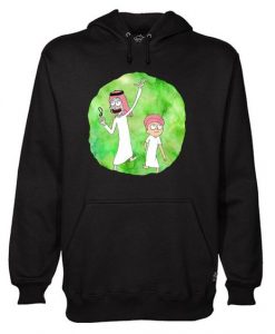 Arabian Rick and Morty hoodie