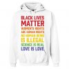 Black Lives Matter List hoodie