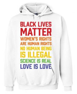 Black Lives Matter List hoodie