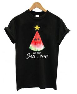 Christmas in july Tis the Sea.. Sun t shirt