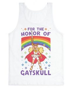 For the Honor of Gayskull tank top