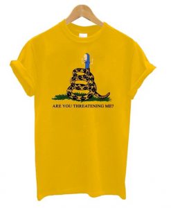 Gadsden Flag Beavis Are you Threatening Me t shirt