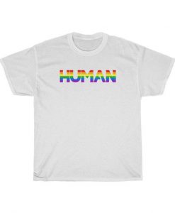 Human Gay Pride t shirt