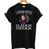 I Stand with Ilhan Omar Vintage Design t shirt