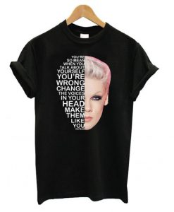 Pink Fuckin' Perfect lyrics t shirt