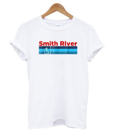 Retro Fishing - Smith River t shirt