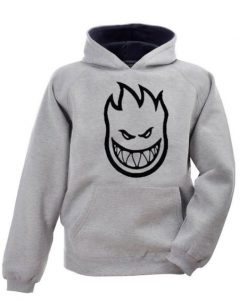 Spitfire Logo Grey hoodie