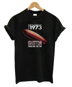 Visual Philosophy Led Zeppelin 1973 Concert Tour t shirt