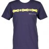 Vive Le Velo Donkerblauwe t shirt