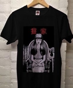 Tomie Junji Ito Horror Manga t shirt