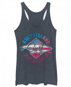 Amity Island Surfboard Repair tank top