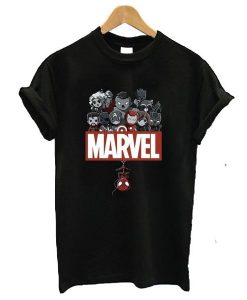 Cartoon Marvel All Characters t shirt