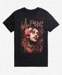 Lil Peep Floral t shirt