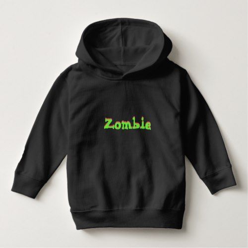 No Effort Halloween Zombie Costume hoodie