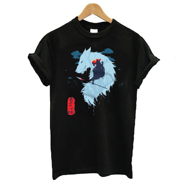 Princess Mononoke Hime t shirt