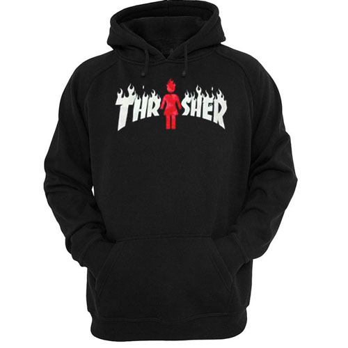 Thrasher X Girl hoodie