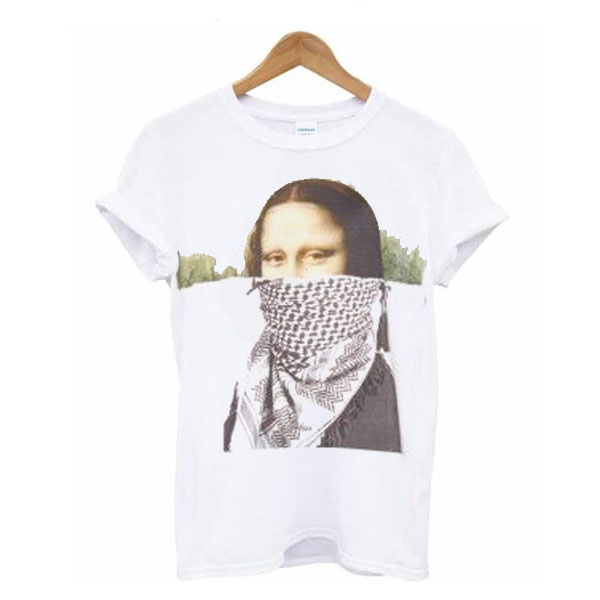 funny monalisa t shirt