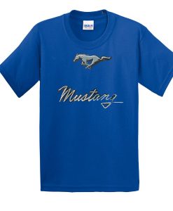 mustang logo t shirt