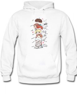 BTS Chibi Signatures hoodie