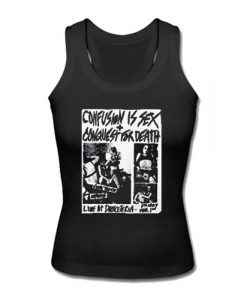 Confusion Is Sex Conquest for Death tank top