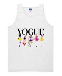 Disney tank top, Disney Princess tank top, Disney gift, Vogue tank top, Snow white, Mulan, Rapunzel, Sleeping beauty tank top