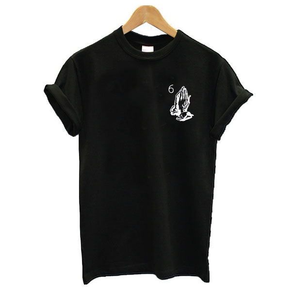 Drake Pray 6 Logo t shirt