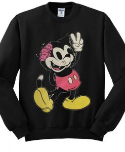 Drop Dead Mickey Mouse sweatshirt