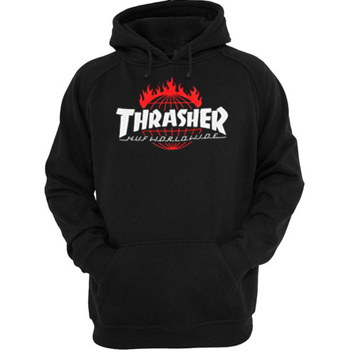 Huf X Thrasher hoodie