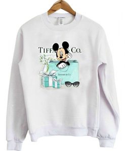 Mickey Mouse Tiffany & CO sweatshirt