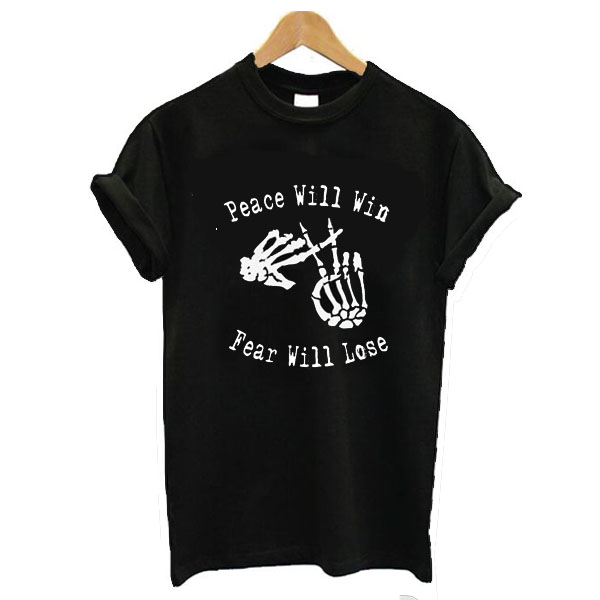 Peace Will Win & Fear Will Lose car radio twenty one pilots t shirt