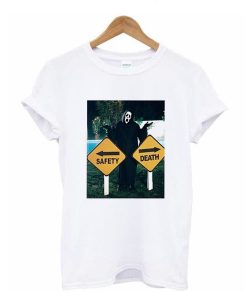 Scream Safety or Death Graphic t shirt