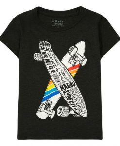 Skateboard Dark grey t shirt