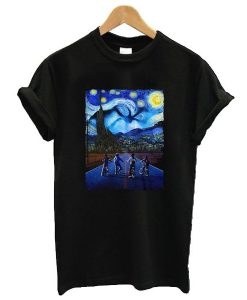 Stranger Things Starry Night t shirt