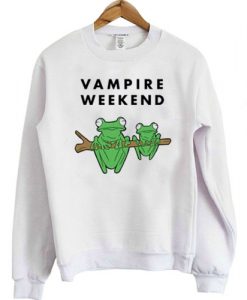 Vampire Weekend Frog sweatshirt