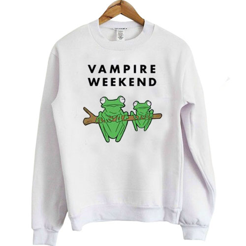 Vampire Weekend Frog sweatshirt