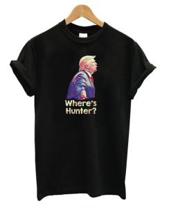 Where’s Hunter – Cops for Trump t shirt