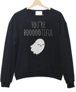 You’re Booootiful Ghost Women’s Halloween sweatshirt