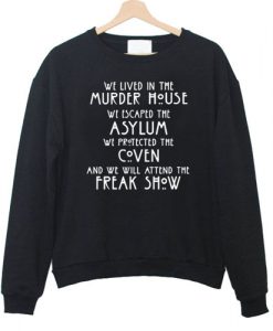 american horror story sweatshirt