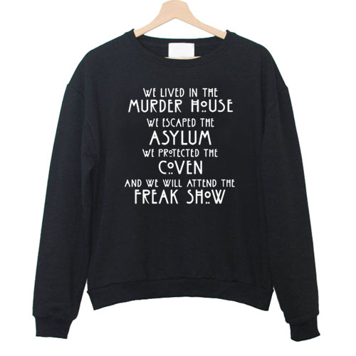 american horror story sweatshirt