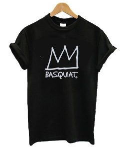 basquiat t shirt black