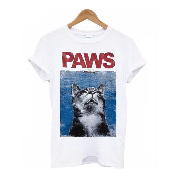 Cat Paws Jaws t shirt