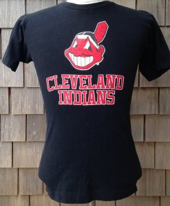 Cleveland Indians t shirt back