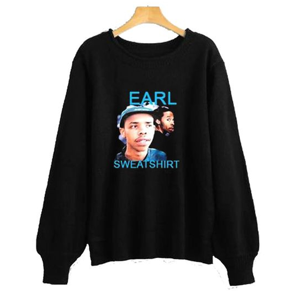 Earl Sweatshirt Black sweatshirt