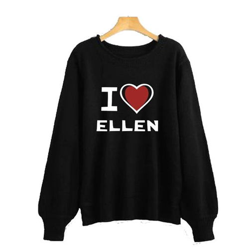 I LOVE ELLEN sweatshirt