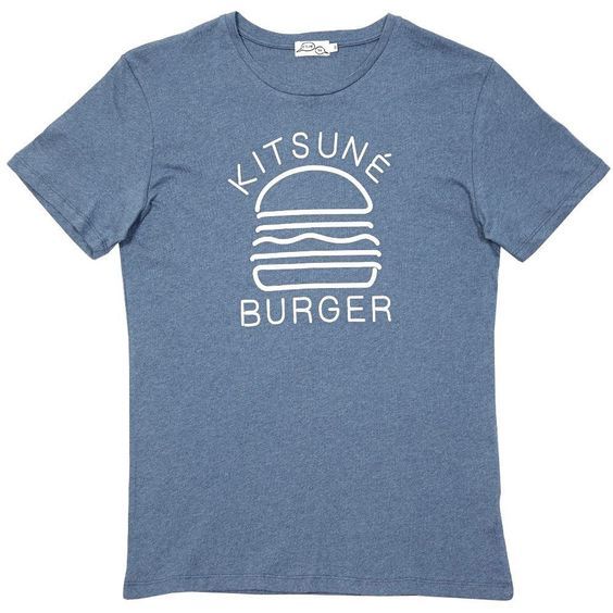 Kitsune Burger t shirt