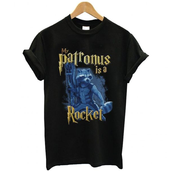 My patronus is a Rocket t shirt