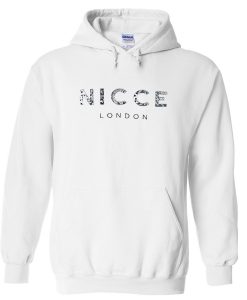 Nicce London White hoodie