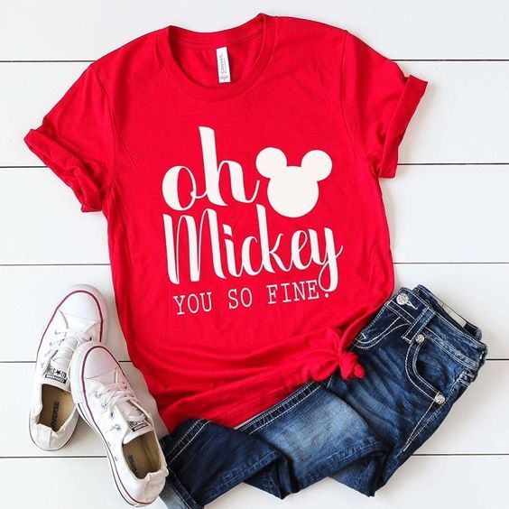 Oh Mickey t shirt