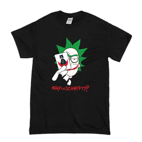 Rick and Morty Dark Knight t shirt