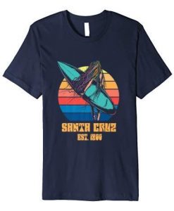 Santa Cruz California Retro t shirt